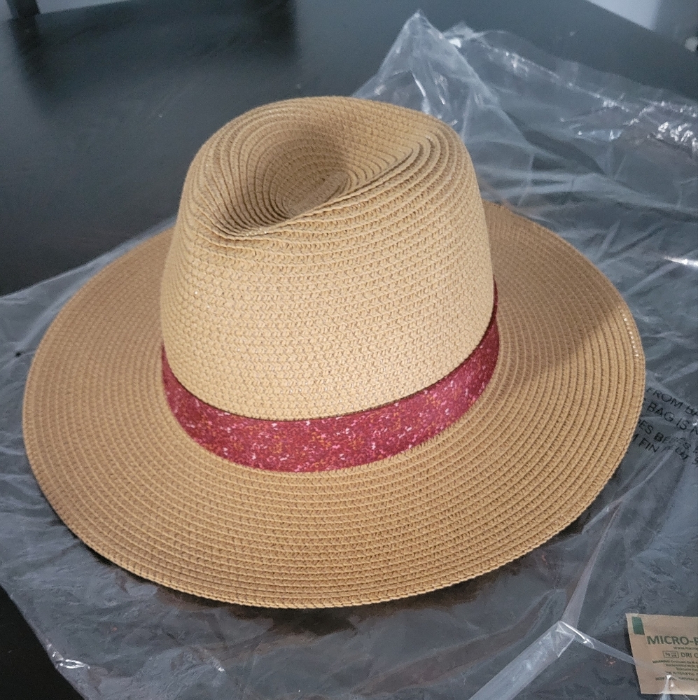 Women's Madison Straw Fedora Hat